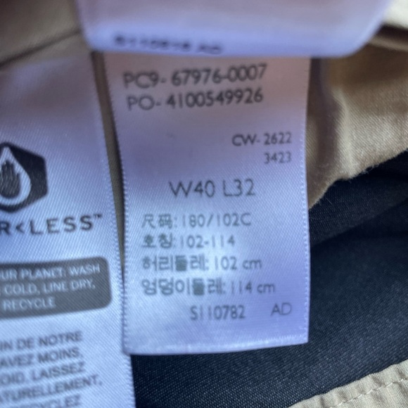 Dockers Signature Khaki Athletic Fit Pants W40 L32 Dark Gray Flex Comfort - Picture 7 of 9